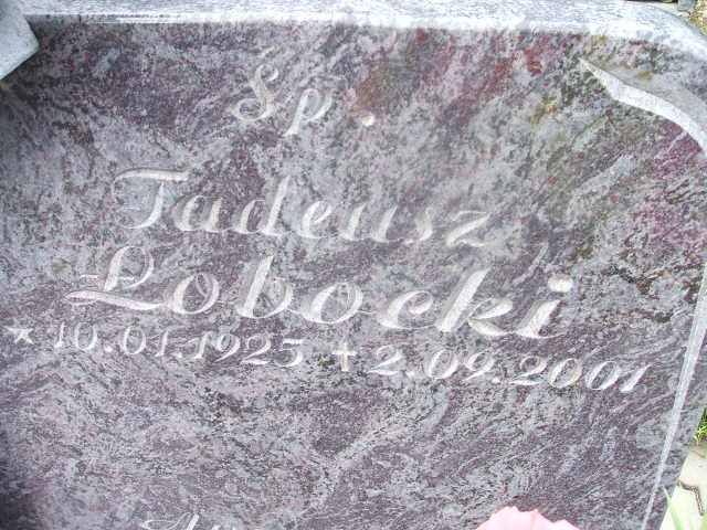 Tadeusz ŁOBOCKI 1925 Szklarska Poręba - Grobonet - Wyszukiwarka osób pochowanych