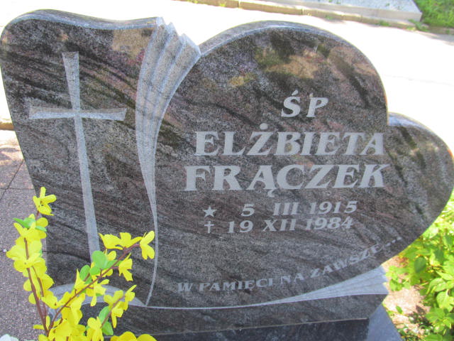 Elżbieta FRĄCZEK 1915 Szklarska Poręba - Grobonet - Wyszukiwarka osób pochowanych