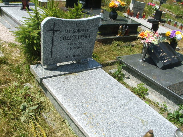 Grób Małgorzata GOSZCZYŃSKA