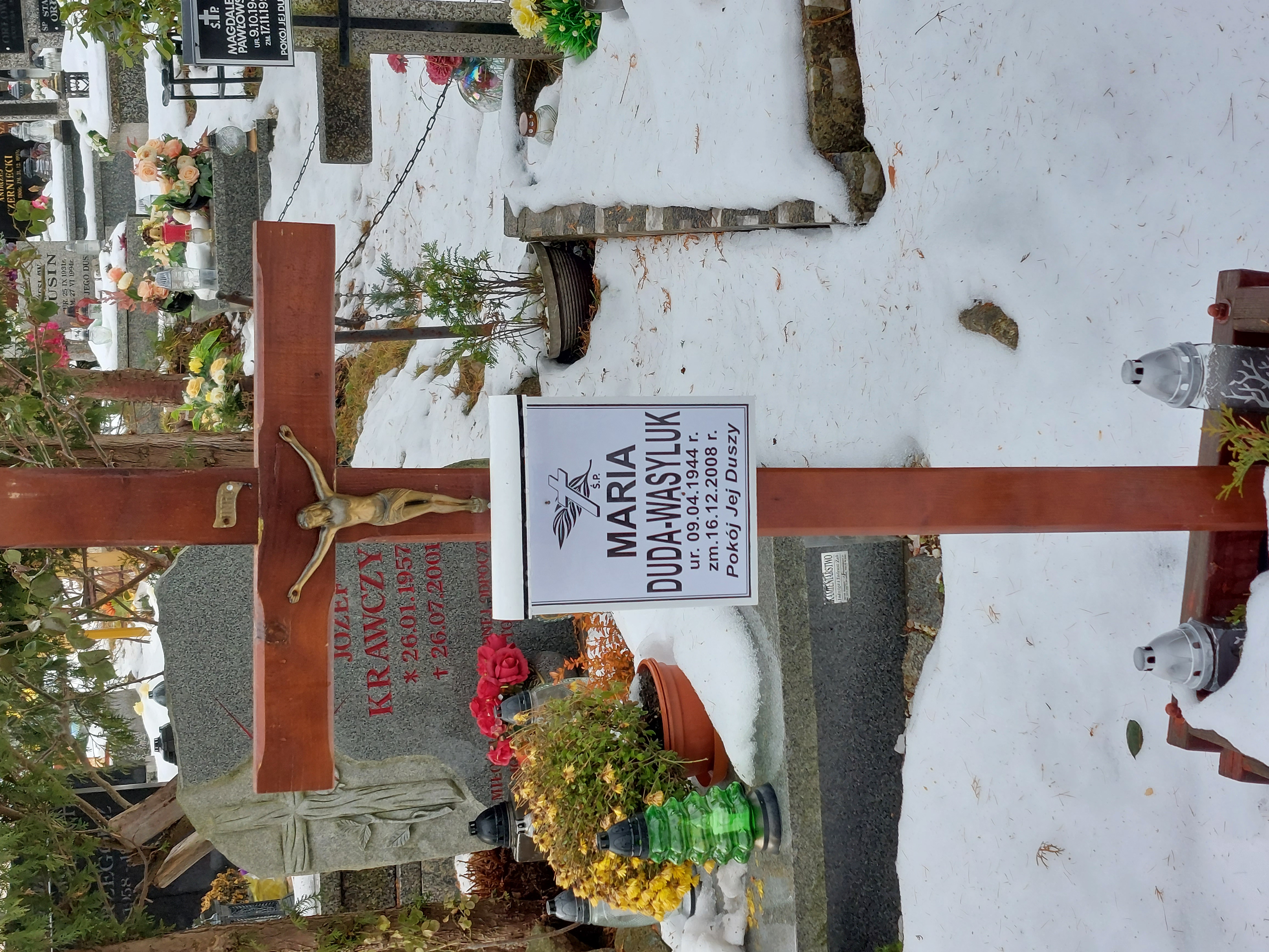 Maria Duda Wasyluk 1944 Szklarska Poręba - Grobonet - Wyszukiwarka osób pochowanych