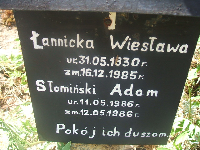 Wiesława ŁANNICKA 1930 Szklarska Poręba - Grobonet - Wyszukiwarka osób pochowanych