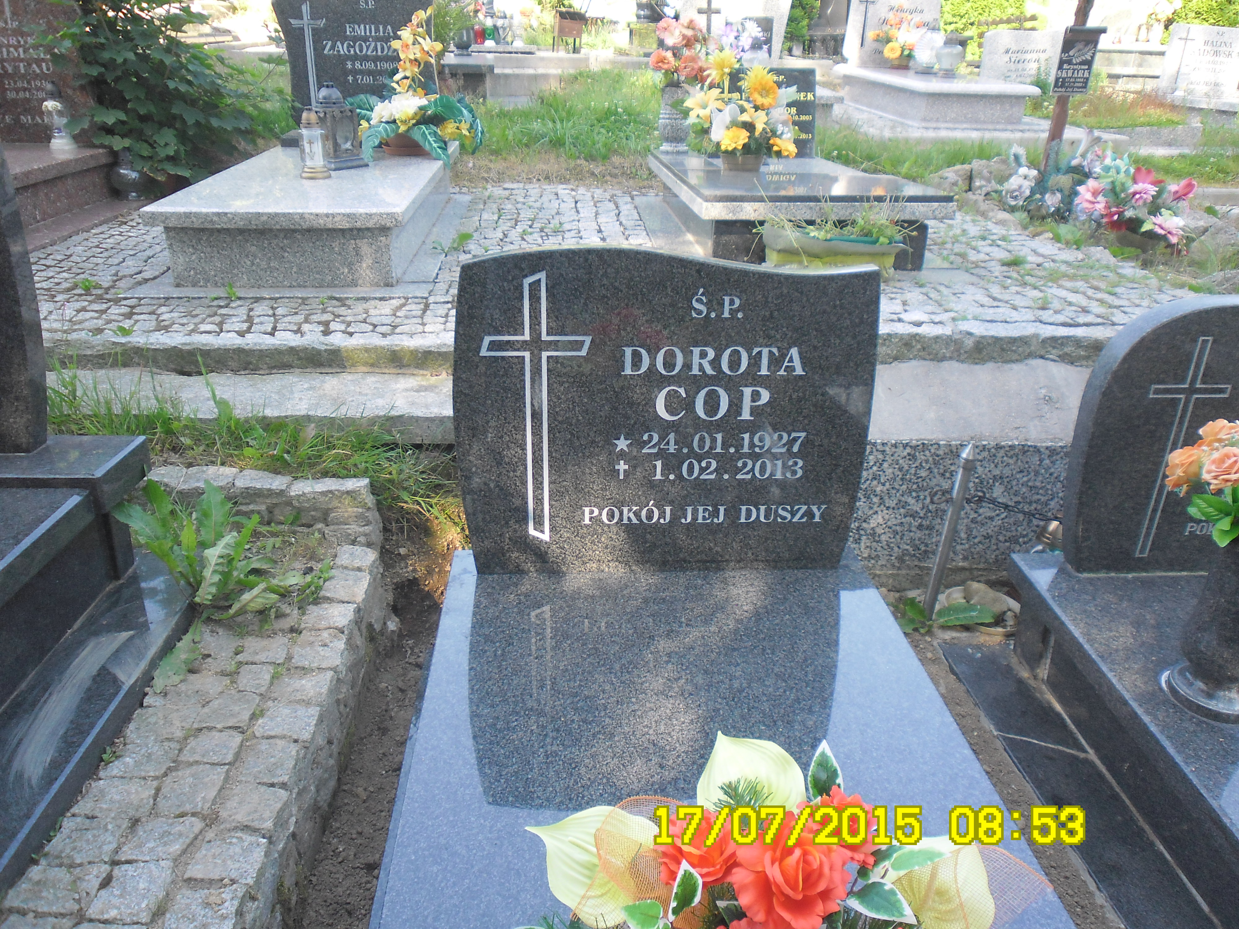Grób Dorota Cop