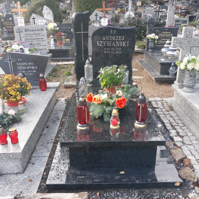 Grób Andrzej Szymański