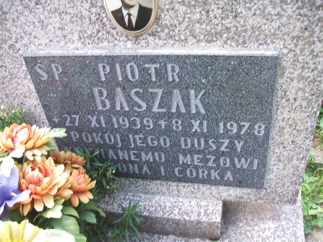 Piotr BASZAK 1939 Szklarska Poręba - Grobonet - Wyszukiwarka osób pochowanych