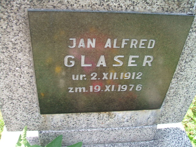 Jan Alfred GLASER 1912 Szklarska Poręba - Grobonet - Wyszukiwarka osób pochowanych