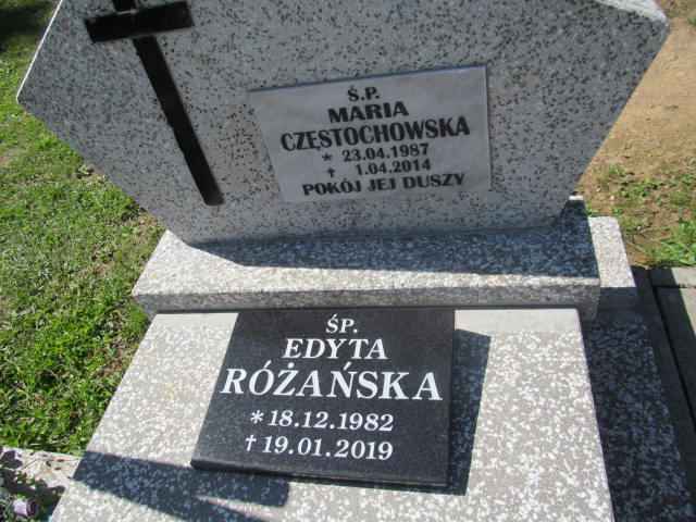 Maria Częstochowska 1987 Szklarska Poręba - Grobonet - Wyszukiwarka osób pochowanych