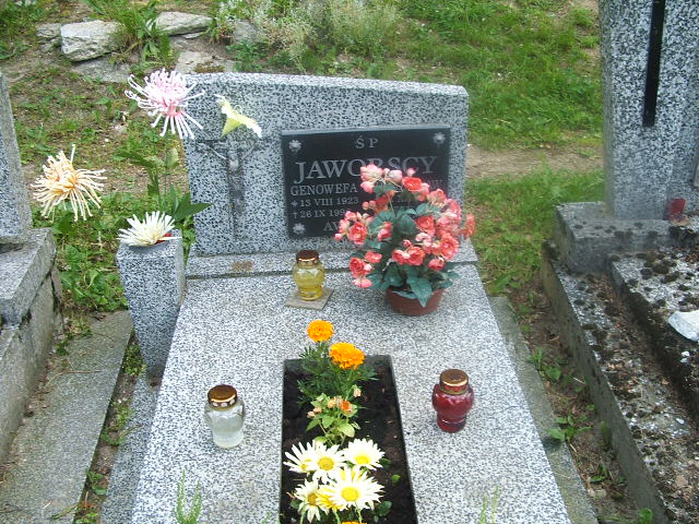 Genowefa JAWORSKA 1923 Szklarska Poręba - Grobonet - Wyszukiwarka osób pochowanych
