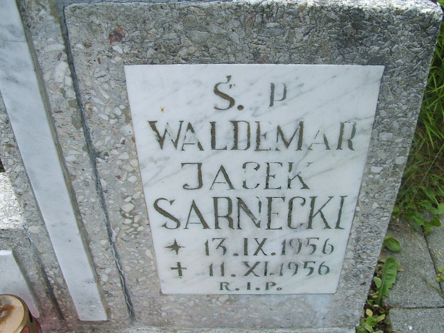 Waldemar SARNECKI 1956 Szklarska Poręba - Grobonet - Wyszukiwarka osób pochowanych