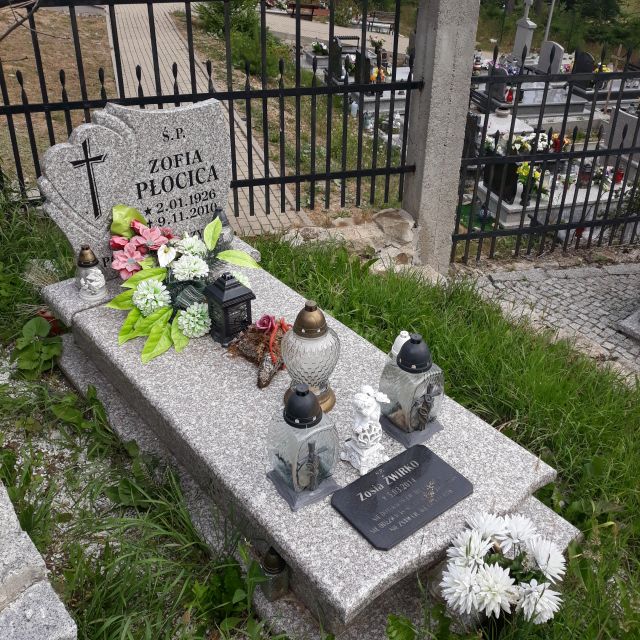 Grób Zofia Płocica