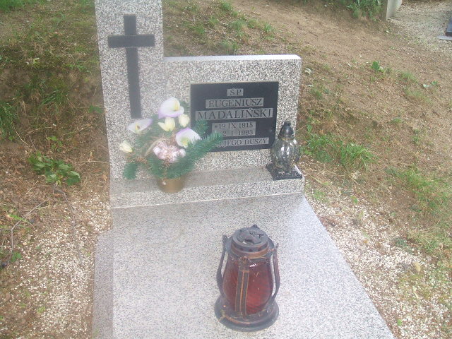 Grób Eugeniusz MADALIŃSKI